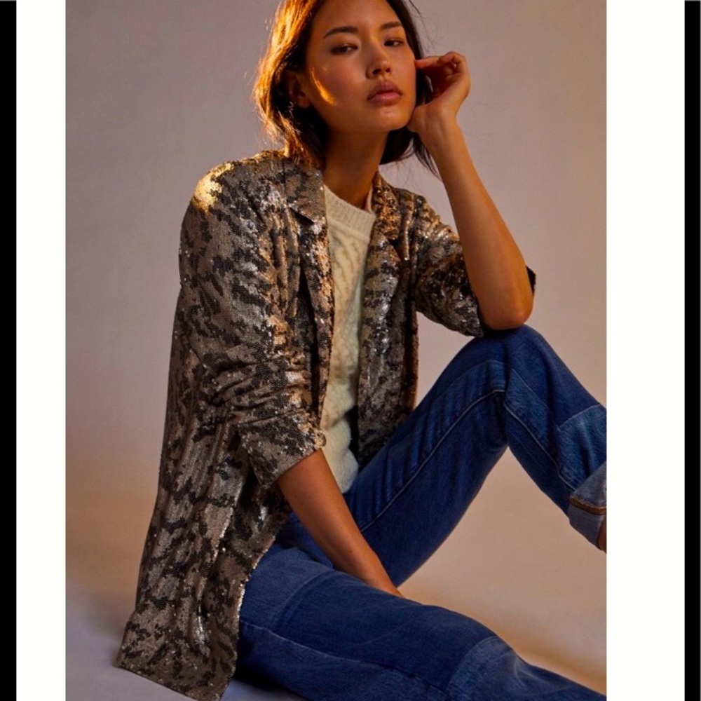 Jordyn Sequined Blazer